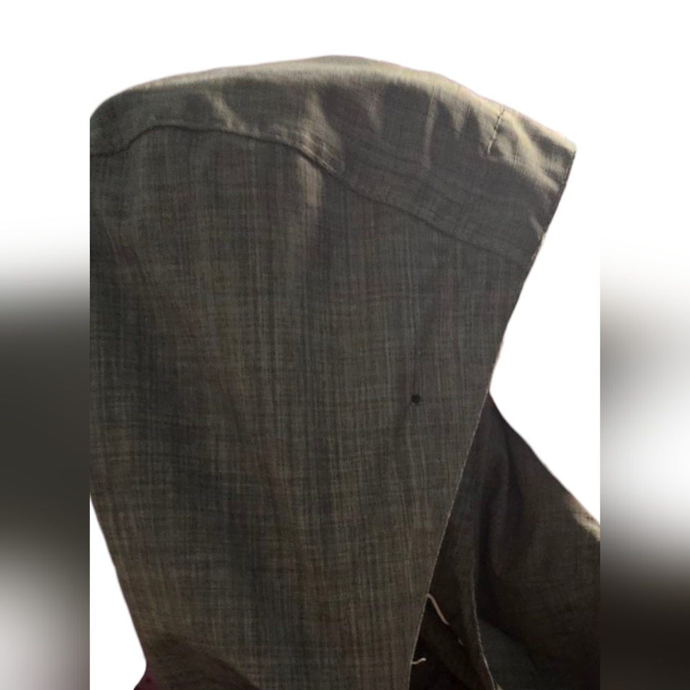 Merrell Opti-Shell Water Resistant Hooded Rain Jacket Removable Hood Adjustable - Picture 9 of 12